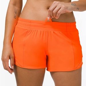 Lululemon highlight orange hotty hot 2.5 in